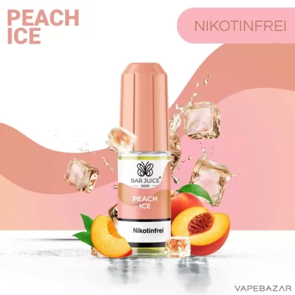 Bar Juice 5000 – Peach Ice – Nikotinfrei - Propylenglykol, Glycerin