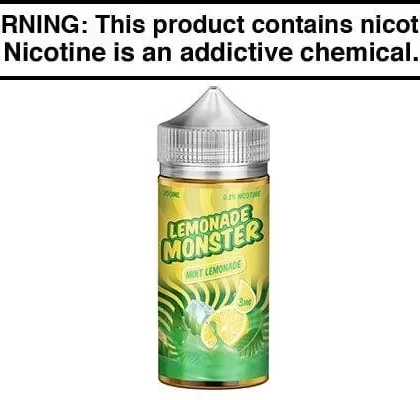 MINT LEMOANDE BY JAM MONSTER 100ML - Vapejuice