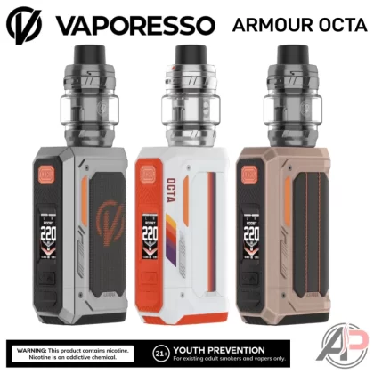 Vaporesso Armour Octa 220W Box Mod Starter Kit Device