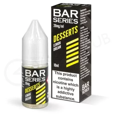 Lemon Dream Nic Salt E-Liquid by Bar Series Desserts - Ecigpremium