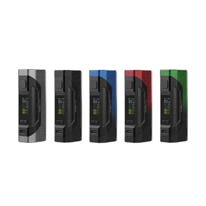 SMOK Rigel Mini 80W Box Mod - Color#Black>Black Blue>Black Green>Black Red>Silver