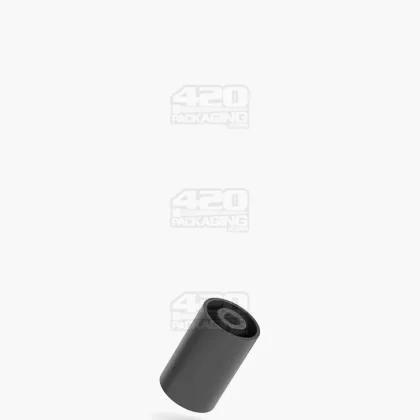 POLLEN GEAR | Five10 Child Resistant Flat Vape Cartridge Tube Base | 35mm – Matte Black – 1400 Count