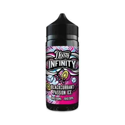 Blackcurrant Passion Ice 100ml Shortfill e-Liquid by Doozy Infinity