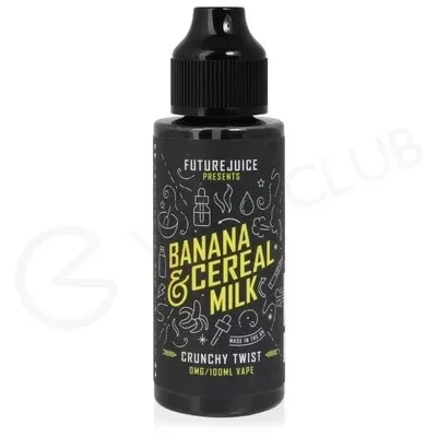 Banana & Cereal Milk Shortfill E-Liquid by Future Juice 100ml