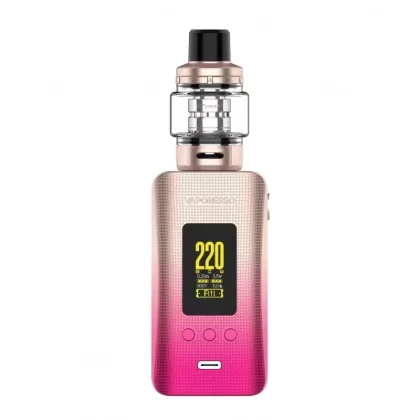 Vaporesso Gen 200 220w Box Mod Starter Kit - Aurora Green, Dark Black