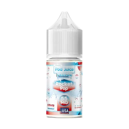 Pod Juice – Rocket Pop Freeze – Salt Nic – 30mL - Vape Product