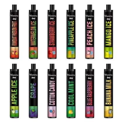 Original Vapesring Smesh Rechargeable Disposable Vape Pen Device 1000mAh 3200puffs