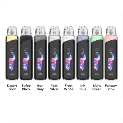 Uwell Caliburn G4 Pro 35W Pod System Kit - colors#Ink Blue>Light Green>Fantasy Pink>Desert Gold>Stripe Black>Iron Gray
