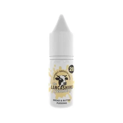 The Lancashire Creamery Bread & Butter Pudding Nic Salt - 5mg