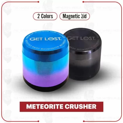 Premium Aluminium Grinder – Meteorite Crusher - Thevapersworld