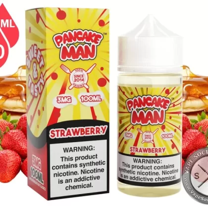 Strawberry PANCAKE MAN 100ml