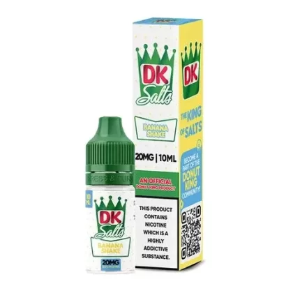 Donut King Bar Juice Nic Salt E-liquids - Nic Salt Strength#10mg>20mg~Flavour#Banana Shake>Cherry Ice>Delightful Lemon>Double Apple>Dragon Razz Grape>Pineapple Ice>Soft Mint>Strawberry Kiwi