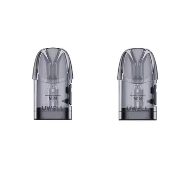 Uwell Caliburn A3S Replacement Pods - Resistance#0.8ohm (4-Pack)>1.0ohm (4-Pack)