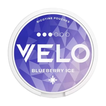 Blueberry Ice Velo Nicotine Pouches - 8mg - Vape Product (687D1E)
