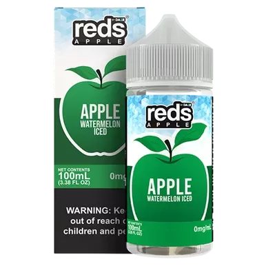 Watermelon Ice by 7Daze Reds 100mL Freebase