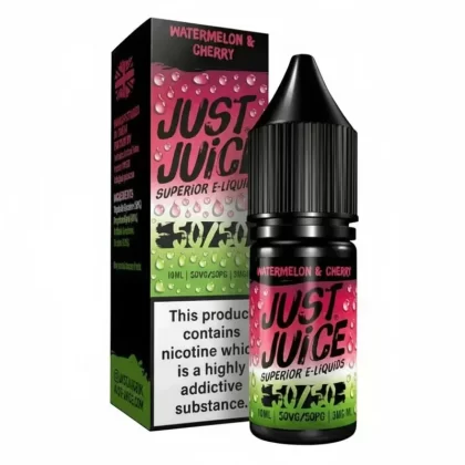 Watermelon Cherry By Just Juice 10ml - Nicotine Strength#6mg>12mg>3mg