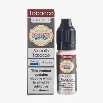 Smooth Tobacco 50/50 E-Liquid by Dinner Lady - 12mg