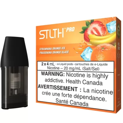 STLTH PRO Pod Pack – Strawnana Orange Ice