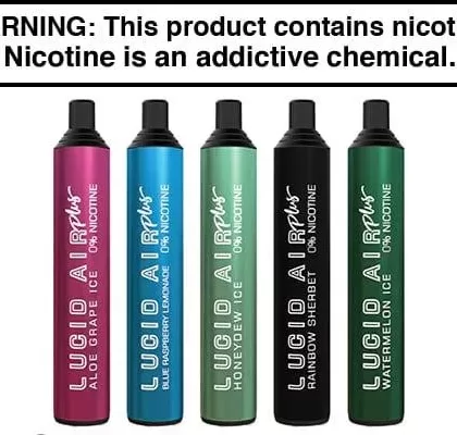 LUCID AIR PLUS MESH DISPOSABLE VAPE – 5000 PUFFS - Vapejuice