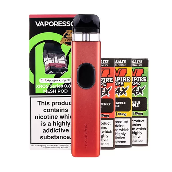 Vaporesso XROS 5 Pod Kit Bundle - Grey Silk / 0.8ohm - Image 3