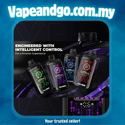 Voltbar Cyber Pro Max Starter Kit & 15ml Empty Cartridge - Vapeandgo Com My