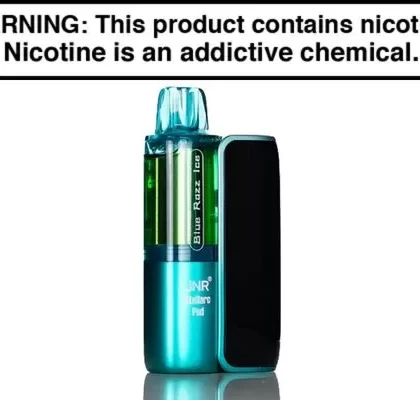 JNR STELLARC 100K DISPOSABLE VAPE KIT – 100,000 PUFFS - Blue Razz Ice, Lemon Heads
