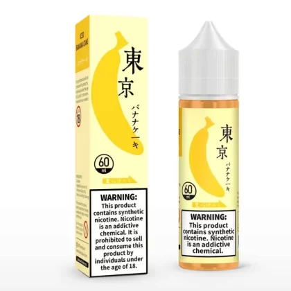 Tokyo Iced Banana Cake 60ml - Vapebazaar Pk