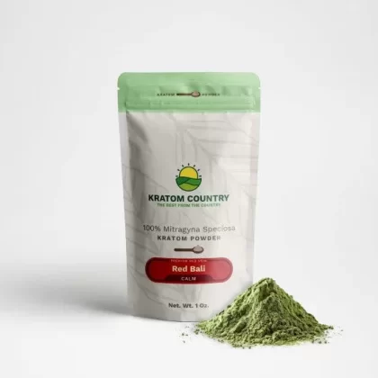 Kratom Country Red Bali Kratom Powder - Vape Store