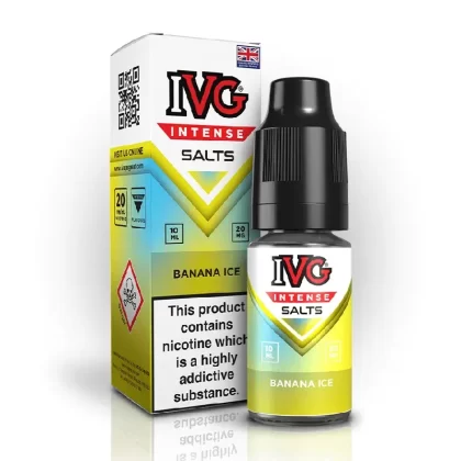 Banana Ice IVG Intense Salts E-Liquid - Nicotine Strength#10mg>20mg