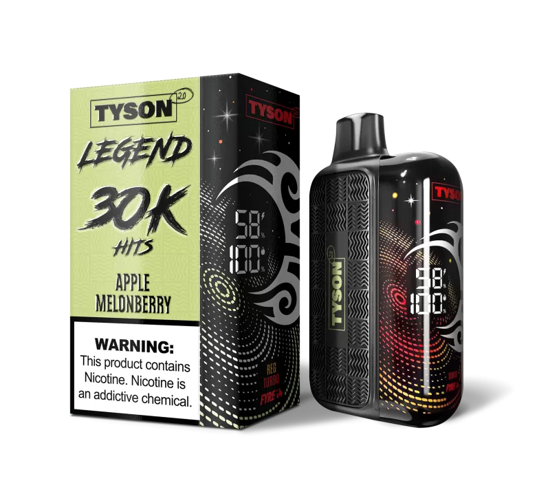 Tyson 2.0 "LEGEND" 30K Disposable Device – 30,000 Puffs - Frozen Blueberry - Image 2
