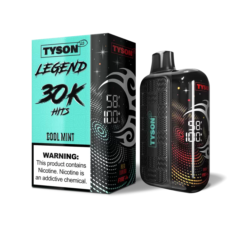 Tyson 2.0 "LEGEND" 30K Disposable Device – 30,000 Puffs - Frozen Blueberry - Image 3