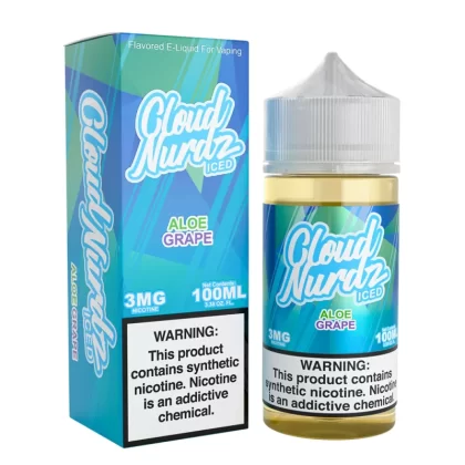 Aloe Grape Ice | Cloud Nurdz | 100mL - 0MG