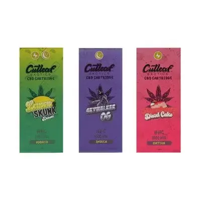 Cutleaf Exotics HHC CBD Cartridge 1000mg - Vape Store