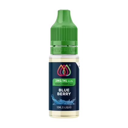 Blueberry E-Liquid by Aquavape - 10ml - 18mg - Vape Product