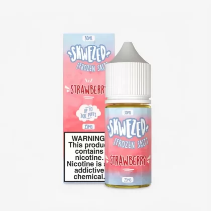 Skwezed Frozen Strawberry Salt Nic – Made in USA 30mL