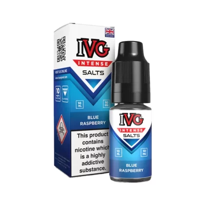 IVG Intense Blue Raspberry Saltnic Vape Juice