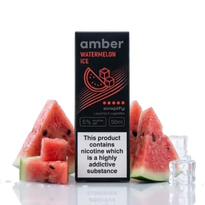 Amber Salt 50ml 50mg - Kiwi Passion Fruit, Watermelon Ice (69381C)