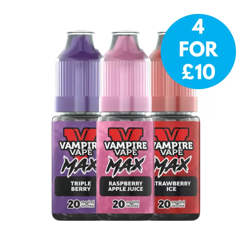 Vampire Vape Max Nic Salt 20mg (2%) - Vape Co