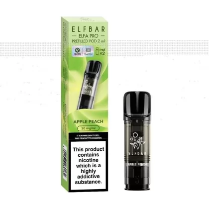 Elf Bar Elfa PRO Prefilled Pods - Choose#Apple Peach>Banana>Blue Razz Lemonade>Blueberry BG>Blueberry Cloudd>Blueberry Snoow>Blueberry Sour Raspberry>Blueberry>Cherry Cloudd>Cherry Cola>Cola