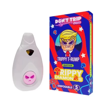 Dont Trip Trippy Diamonds Trippy T-Rump Vaporizer – 5000mg
