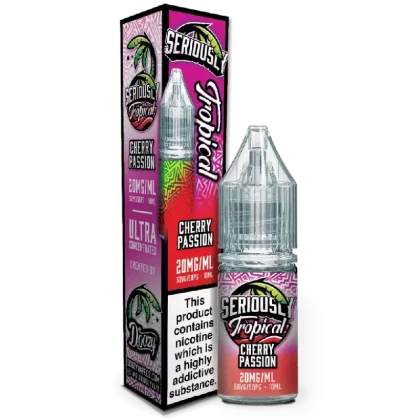 Doozy Seriously Tropical Nic Salt E-Liquid Cherry Passion - Nicotine Strength#20mg>10mg>5mg