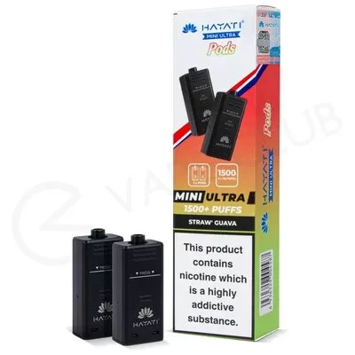 Straw Guava Hayati Mini Ultra Prefilled Pods