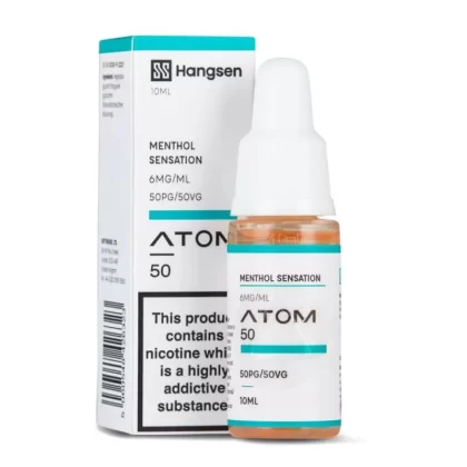 Menthol Sensation E-Liquid Atom 50 Series by Hangsen (10ml) - 12mg