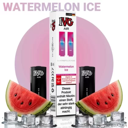 IVG AIR Pods – Watermelon Ice (2er Pack) - IVG / 20mg/ml / 2ml / Nein
