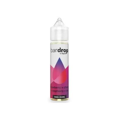 Strawberry Cherry Raspberry Ice Shortfill E-Liquid by Bar Drop 50ml - Eliquidsupply