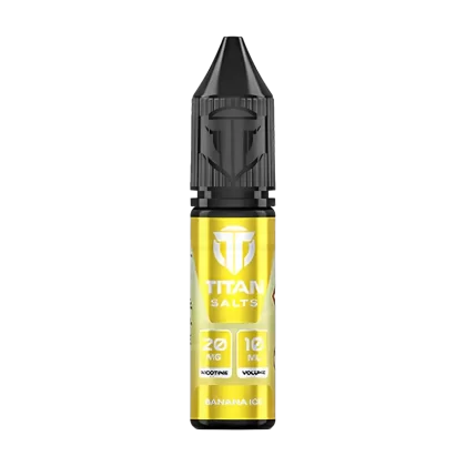 Banana Ice Titan Nic Salt - 20mg (Discontinued) - Ecigwizard