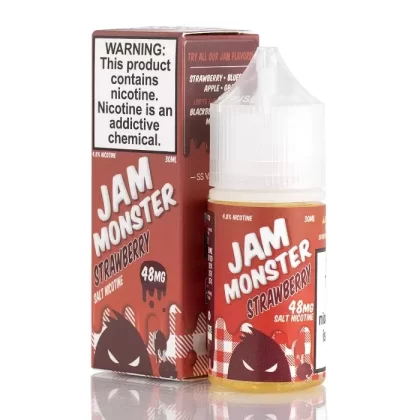 Strawberry – Jam Monster Salts – 30mL
