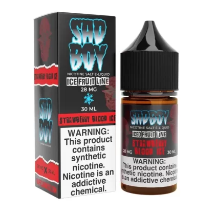 Sadboy Salt Fruit Line Strawberry Blood Ice eJuice - Vape Product; Vape Product, Vape Product (D04605)