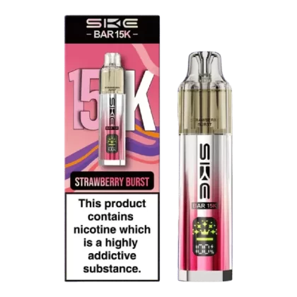 SKE Bar 15K Prefilled Pod Kit Strawberry Burst