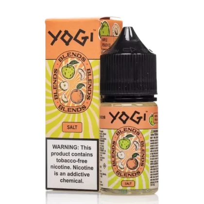 Yogi Blends Salt Apple Peach Ice eJuice - Vape Product, Vape Product
